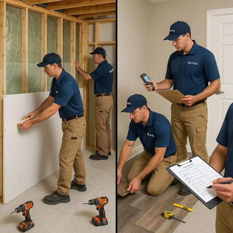 Repairs and Reconstruction process in Iowa Park, TX