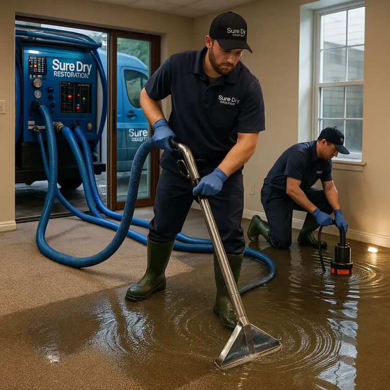 Water Extraction and Removal process in Iowa Park, TX